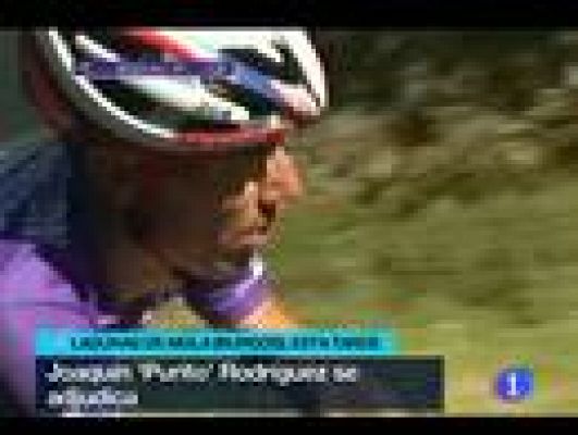 Telediario 1 - 'Purito',campeón de Vuelta a Burgos