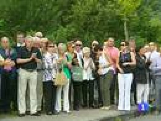 Telediario 1 - Homenaje al empresario José María Korta, víctima de ETA hace 11 años