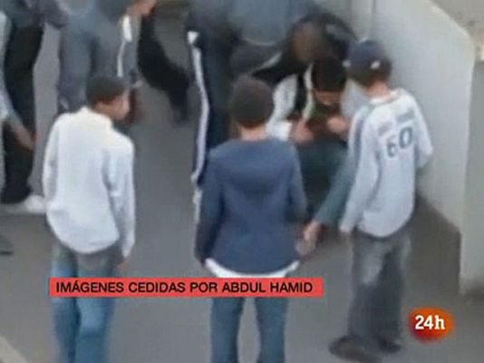 La tarde en 24h - Unos jóvenes aprovechan la conmoción de un herido en los disturbios de Londres para robarle