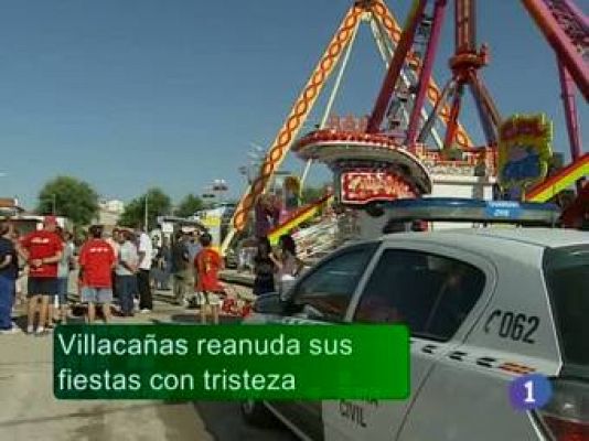 Noticias de Castilla-La Mancha - Noticias Castilla La Mancha en 2' (10/08/2011)