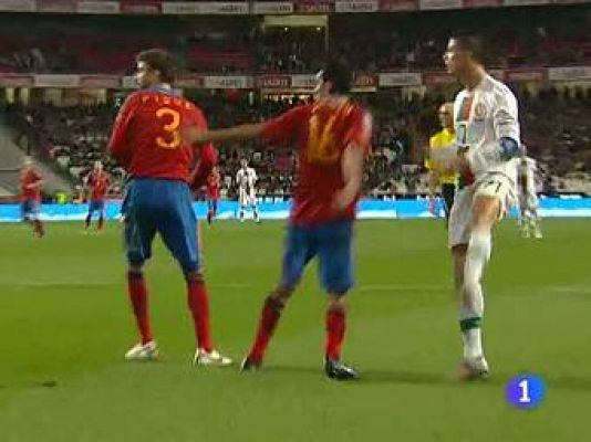 Telediario 1 - España está preparada para ganar a Italia