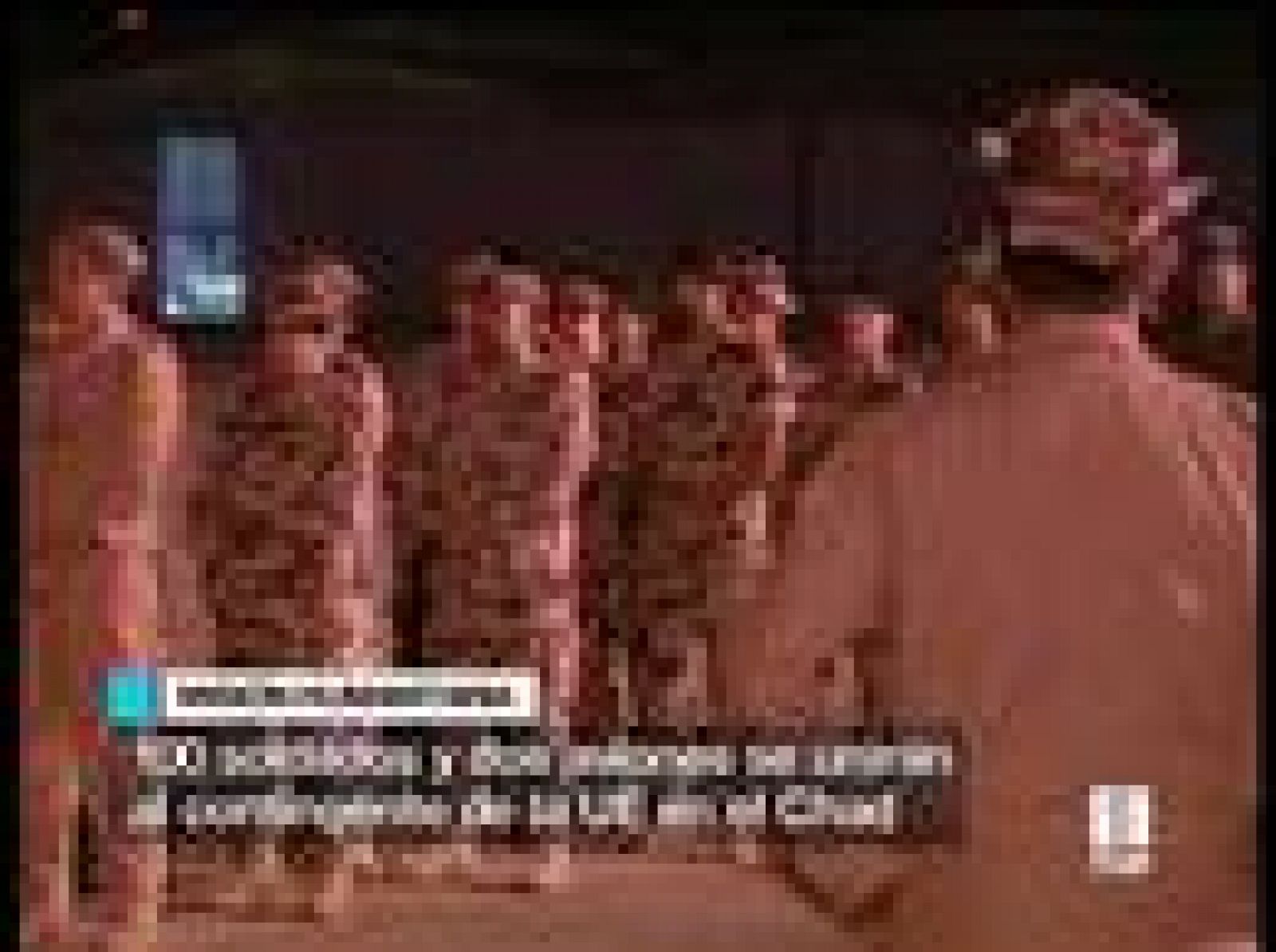 Sin programa: Parten para el Chad 100 soldados | RTVE Play