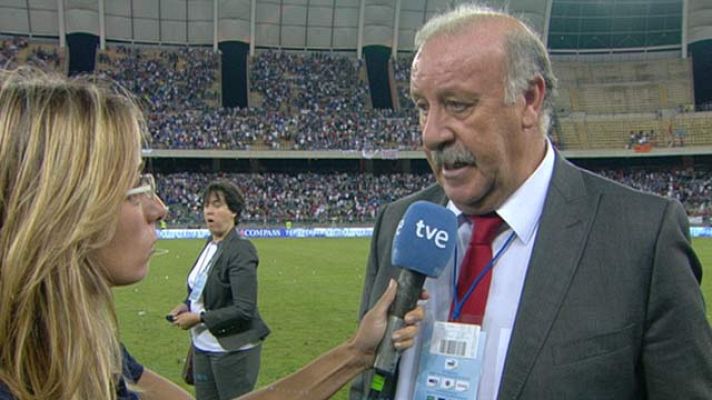Eurocopa - Del Bosque: "Estoy contento con el segundo tiempo"