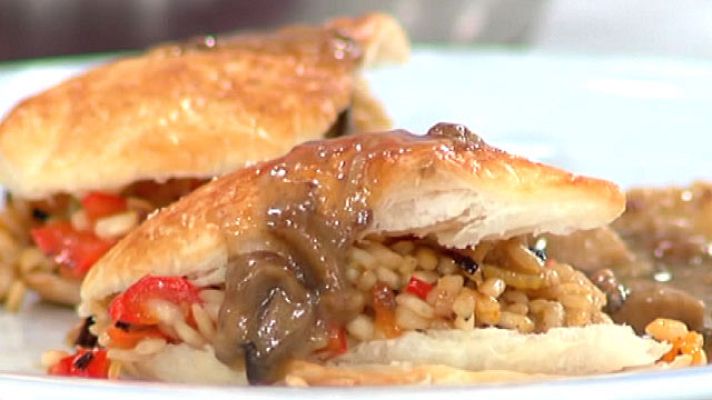 La mañana - Saber Cocinar -  Lasaña de arroz con verduras (11/08/11)