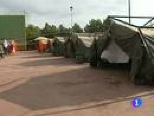 Telediario 1 - Lorca avanza poco a poco