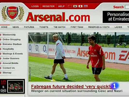 Telediario 1 - Cesc, cuestión de más horas