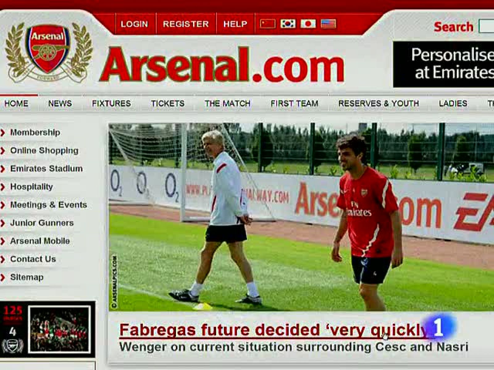 El Barça confía en que la buena nueva sobre Cesc llegue rápido, pero el Arsenal aún no se pronuncia sobre la oferta del Barça. Mascherano vivió una situación similar y aconseja al capitán 'gunner'