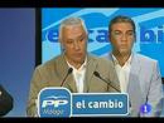 Telediario 1 - PSOE y PP, en precampaña