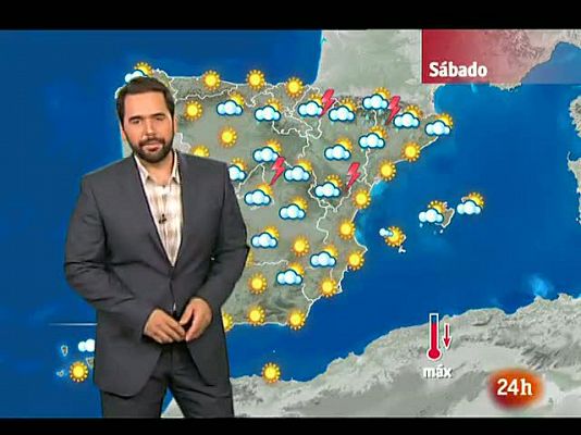 El tiempo - Cielos nubosos y temperaturas en descenso