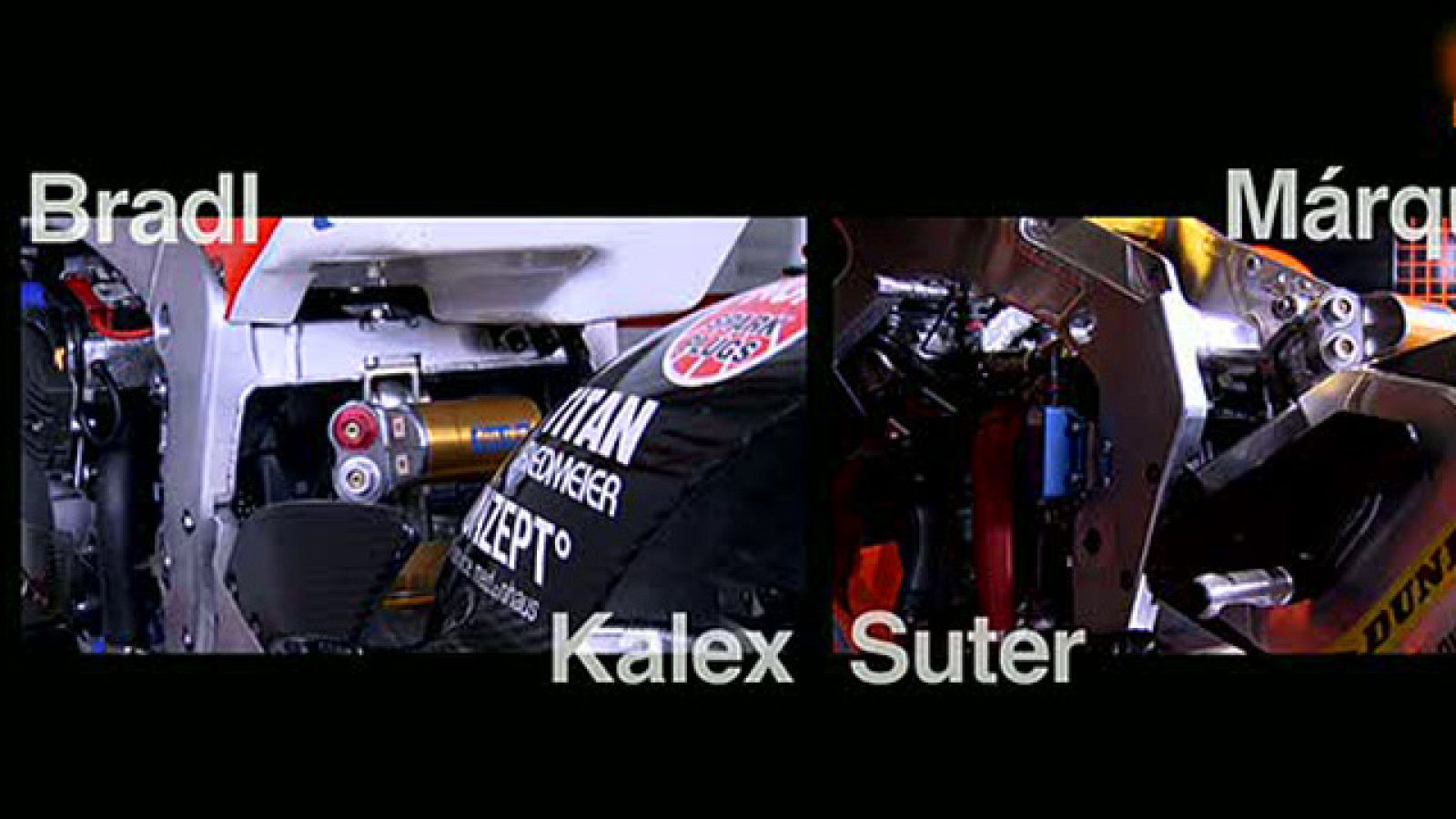 Las diferencia de chasis entre Bradl y Márquez | Ver