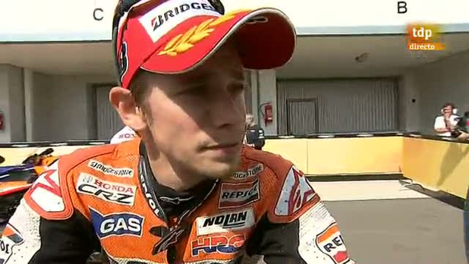 Casey Stoner ha marcado el tercer mejor tiempo de la parrilla y ha manifestado que no estaba cómodo con su moto porque le "vibraba damasiado".