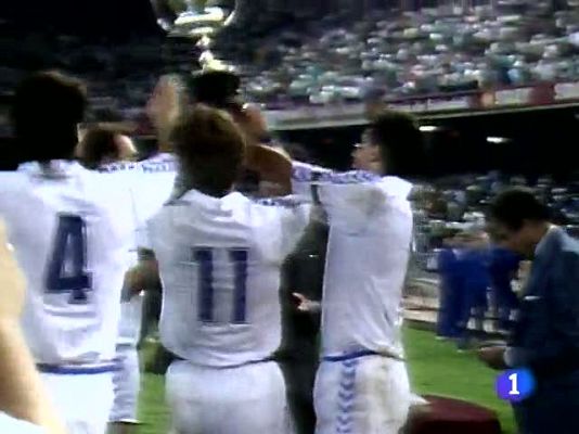 Telediario 1 - La Supercopa de los 'clásicos', para el Madrid