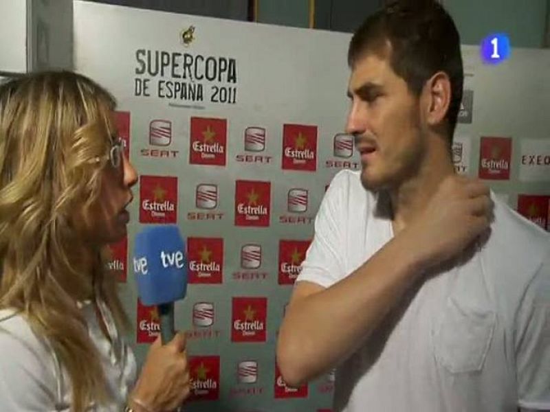 Casillas:"Es un jarro de agua fría"