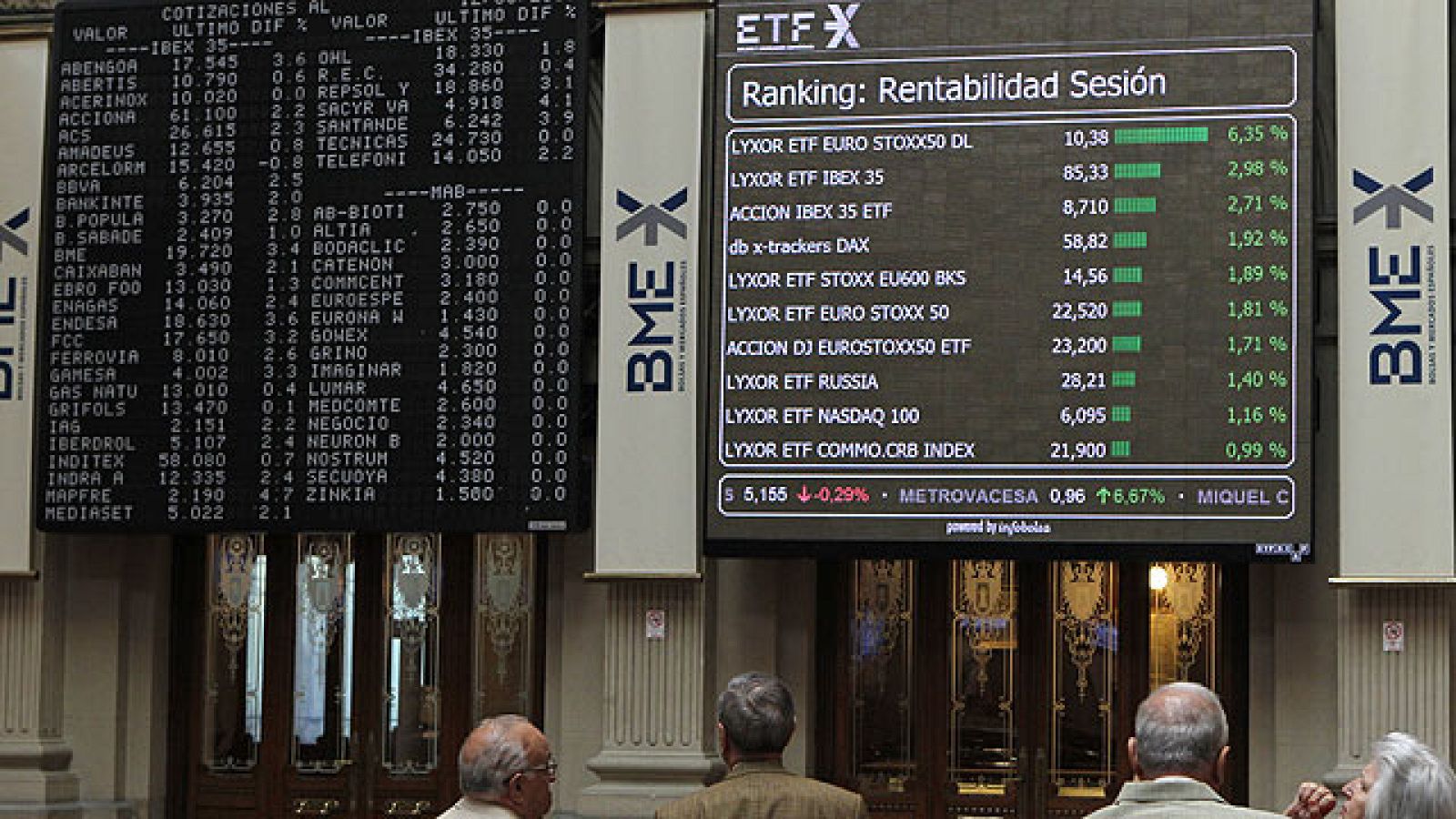 Las bolsas europeas empiezan la semana con ganancias 