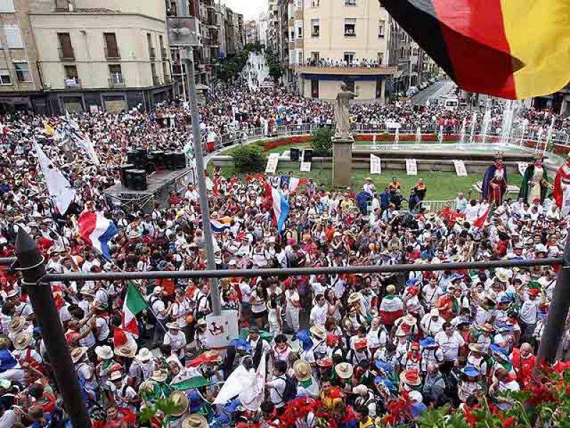Miles de jóvenes empiezan a llenar Madrid para participar en la Jornada Mundial de la Juventud