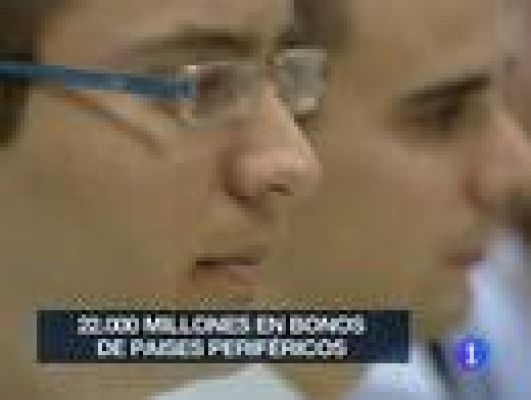 Telediario 1 - El BCE compra deuda soberana