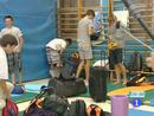 Telediario 1 - La XXVI Jornada Mundial de la Juventud comienza y Madrid recibe más de un millón de peregrinos