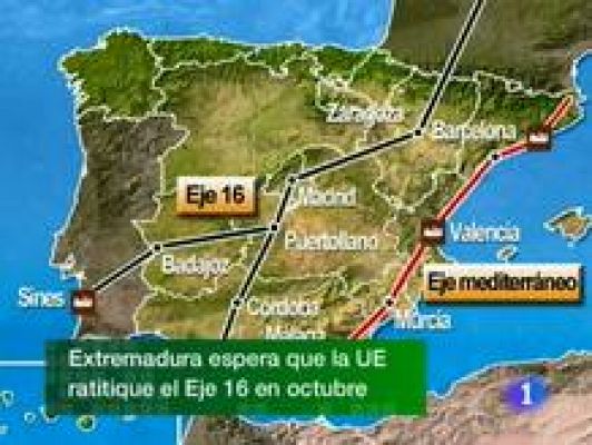 Noticias de Extremadura - Extremadura en 2'- 16/08/11