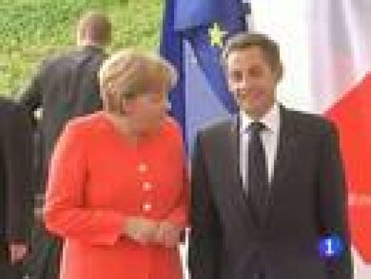 Cumbre entre Sarkozy y Merkel