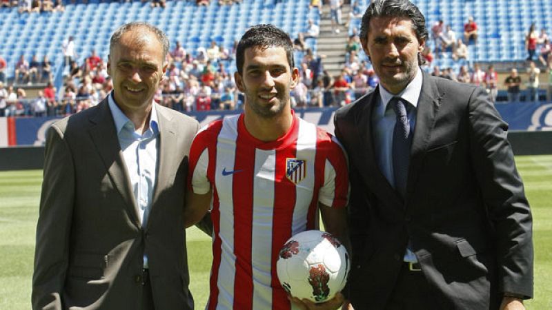 Turan, presentado en el Atlético