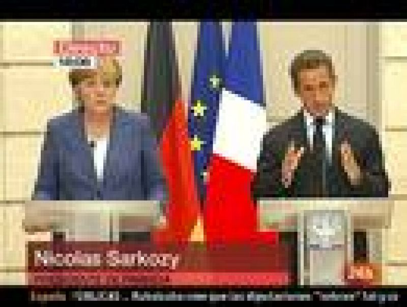Francia y Alemania proponen limitar el déficit en la Constitución y un Gobierno único de la zona euro