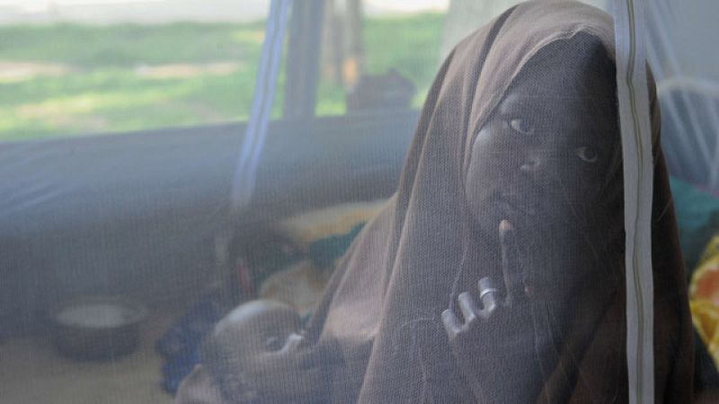 Las enfermedades amenazan a los refugiados somalíes que huyen del hambre 