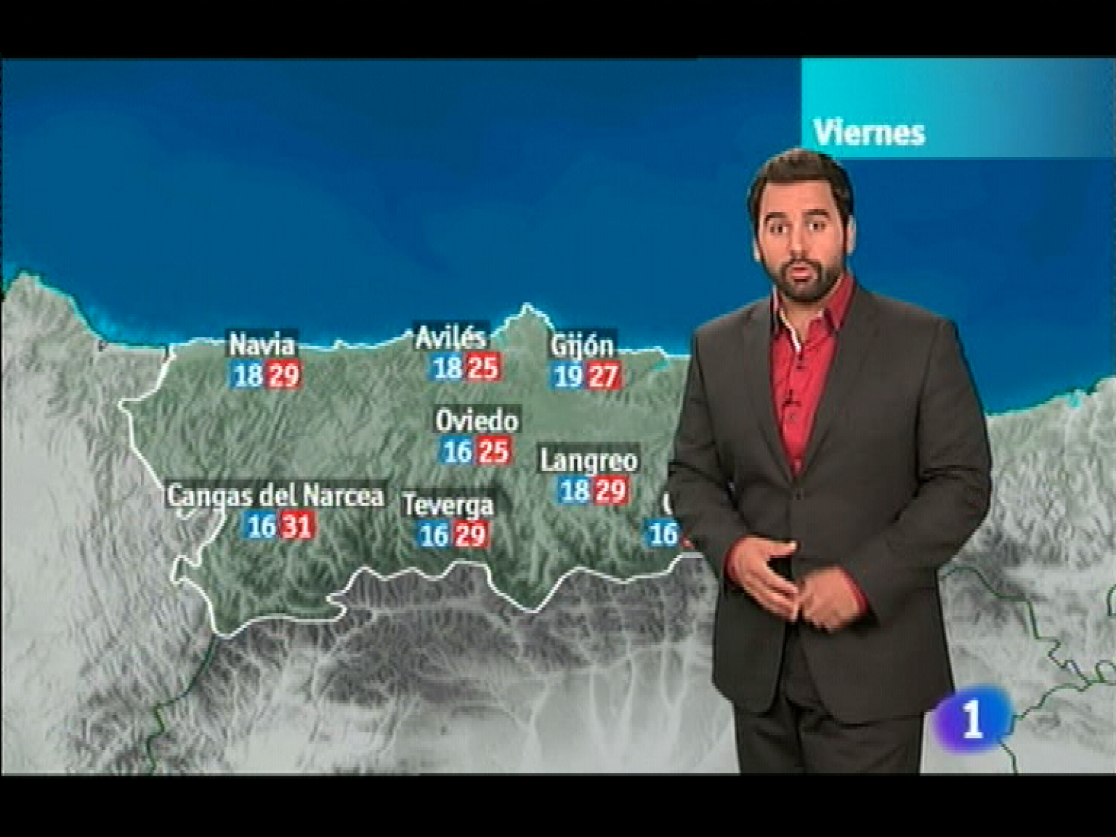 Panorama Regional: El tiempo en Asturias - 18/08/11 | RTVE Play