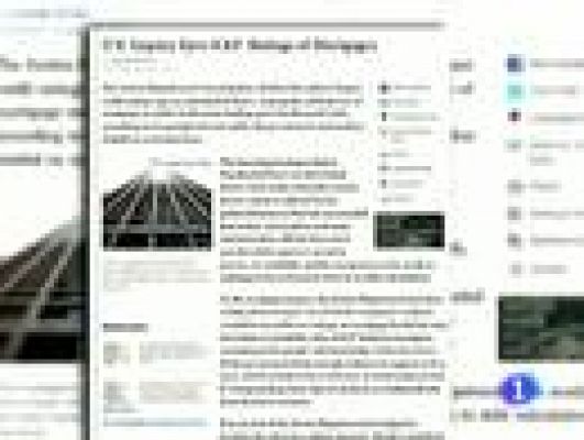 Telediario 1 - Hipotecas bajo investigación