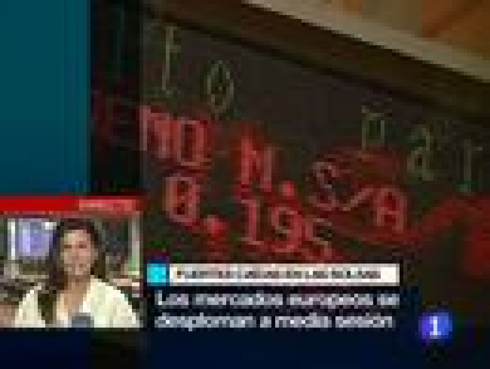 Vuelve la tendencia negativa en la bolsa