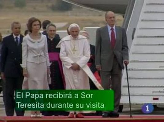 Noticias de Castilla-La Mancha - Noticias Castilla La Mancha en 2' (18/08/2011)