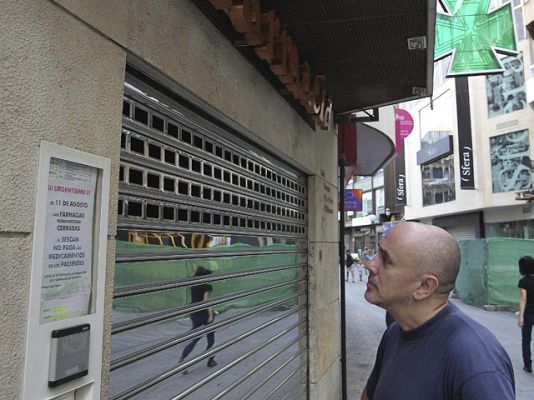 Telediario 1 - Rebaja del gasto farmacéutico