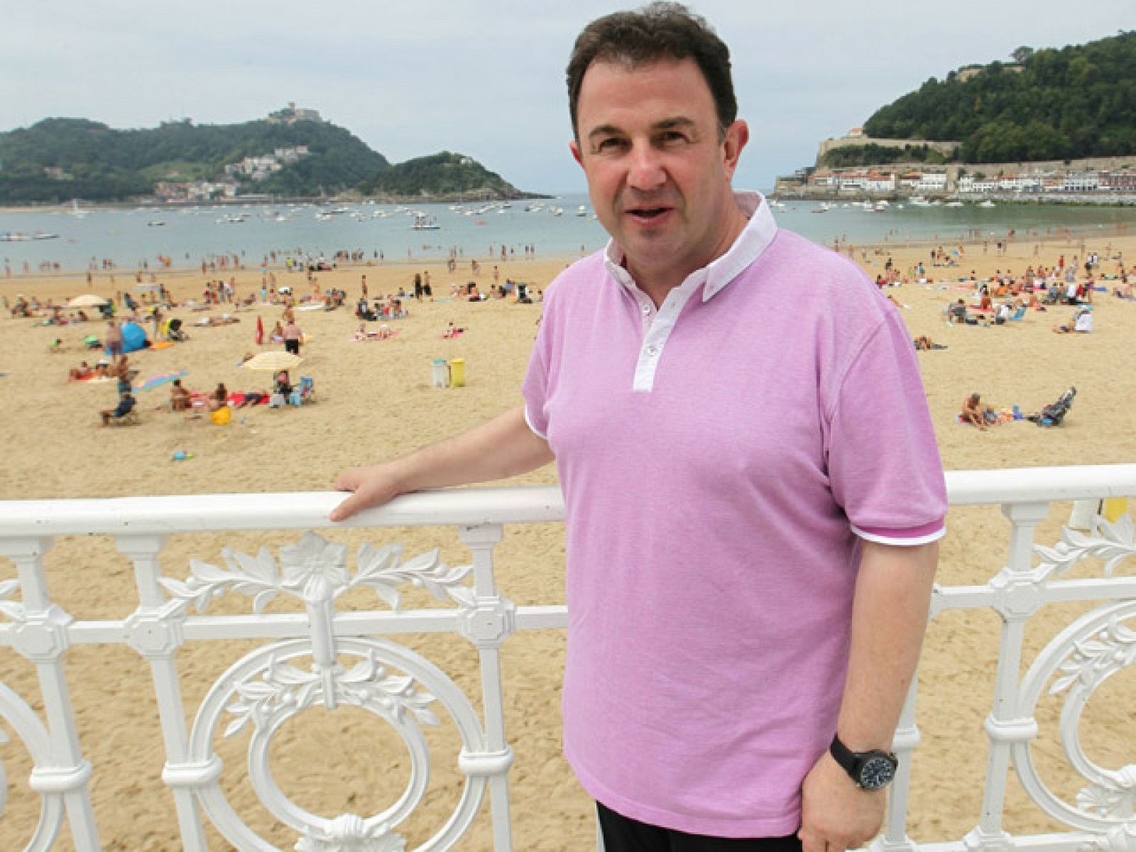 Roban en el restaurante de Martín Berasategui de Lasarte, Guipúzcoa