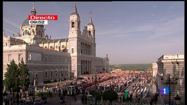 Previo misa desde La Almudena