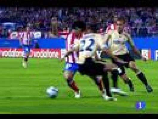 Telediario 1 - Agüero es el listón de Falcao