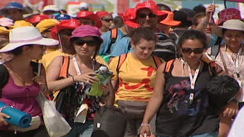  Los peregrinos inician su regreso a casa