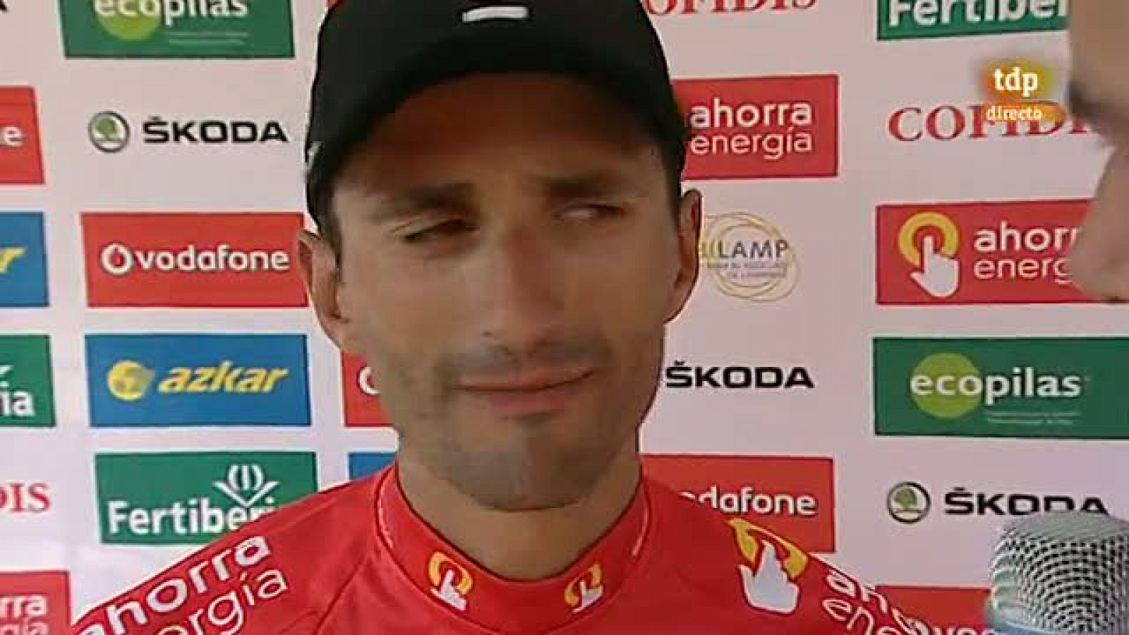 El nuevo líder de la Vuelta a España 2011, el italiano Daniele Bennati, ha confesado a los micrófonos de TVE que el maillot rojo era algo que esperaba después de la buena contrarreloj por equipos del Leopard.