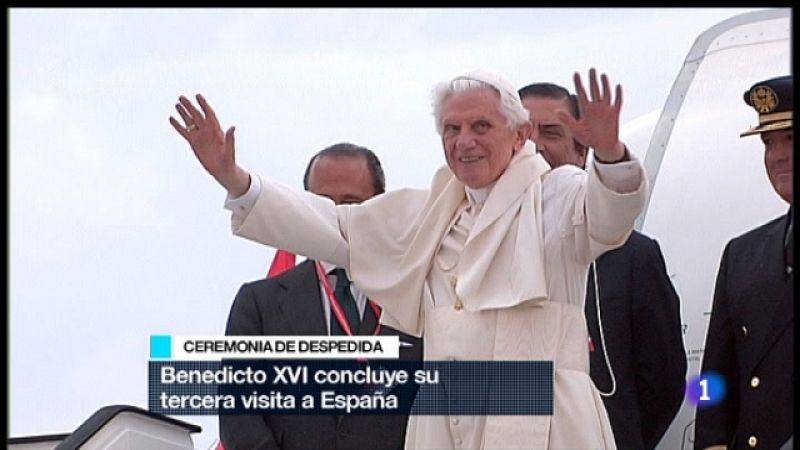 Especial informativo - Visita de S.S. el Papa Benedicto XVI - Despedida oficial al Santo Padre - 21/08/11 - Ver ahora