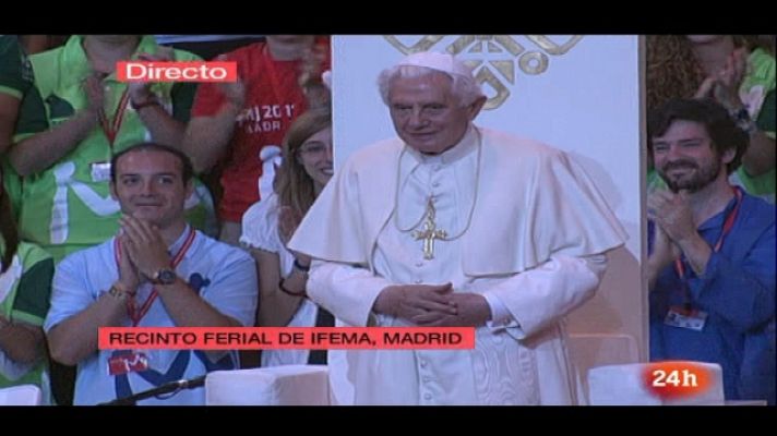 Especiales informativos - Benedicto XVI en IFEMA