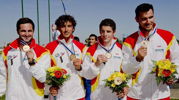 Seis metales en Piragüismo