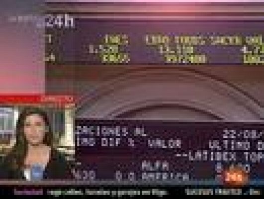 Informativo 24h - Las bolsas suben de forma moderada