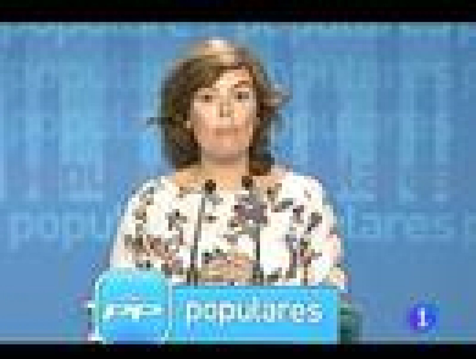 Telediario 1: El PP, muy crítico | RTVE Play