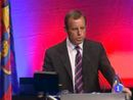 Telediario 1 - El Barça pide cordura frente a Mou