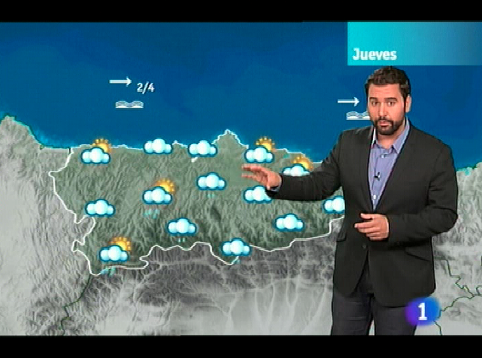 Panorama Regional: El tiempo en la Comunidad de Asturias - 24/08/11 | RTVE Play