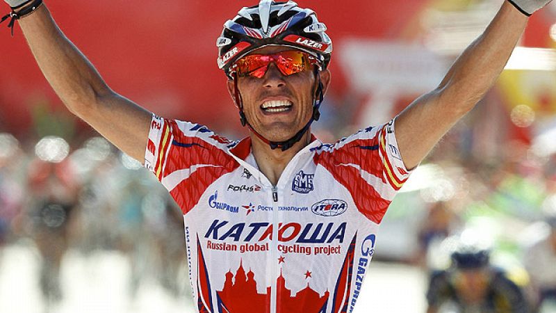 El corredor del Kathusa ha ganado la quinta etapa de la Vuelta al imponerse en la subida final al 'muro' de Valdepeñas de Jaén, con lo que se ha colocado tercero en la general, a 23 segundos del líder Chavanel.