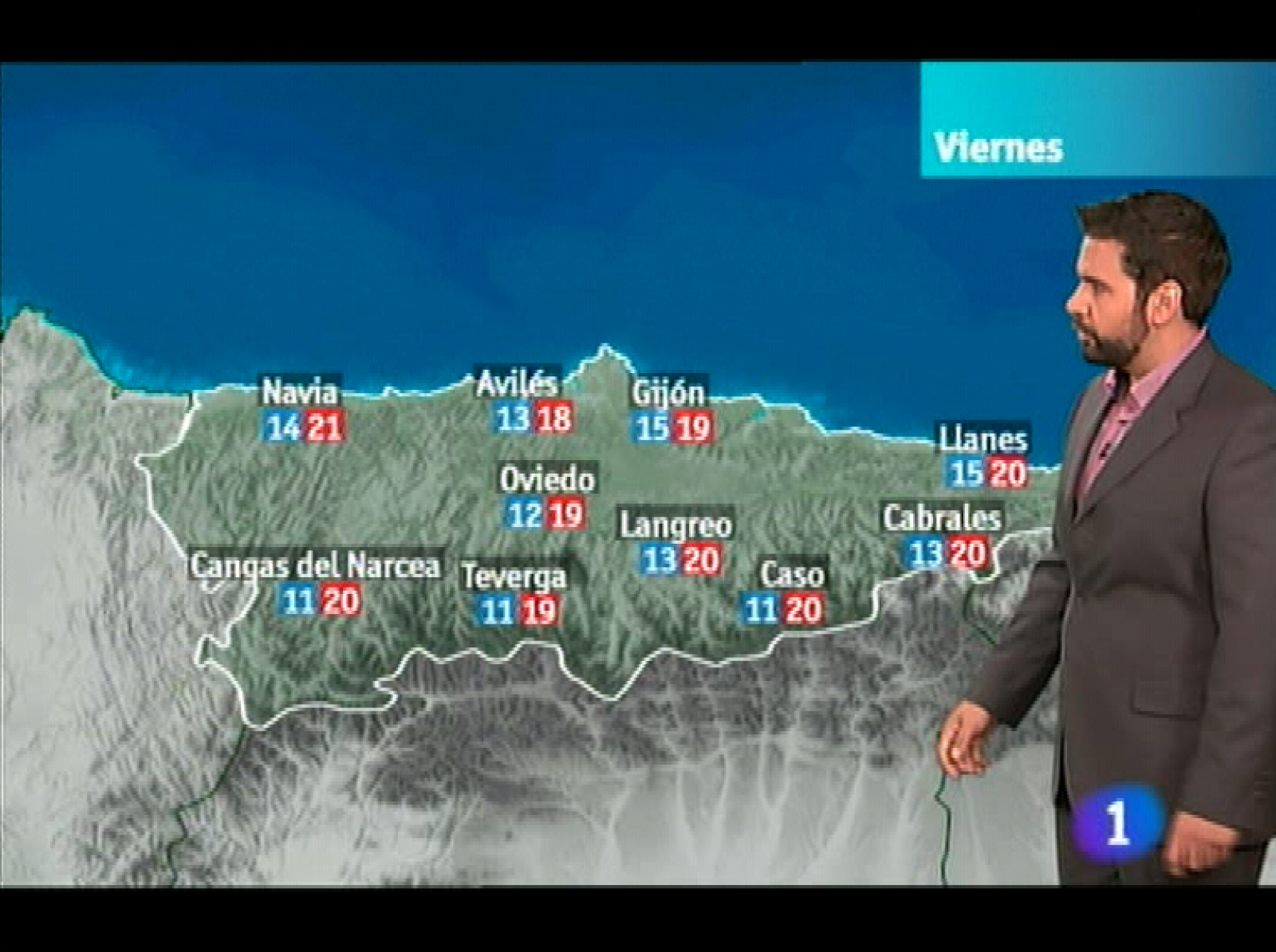 Panorama Regional: El tiempo en Asturias - 25/08/11 | RTVE Play