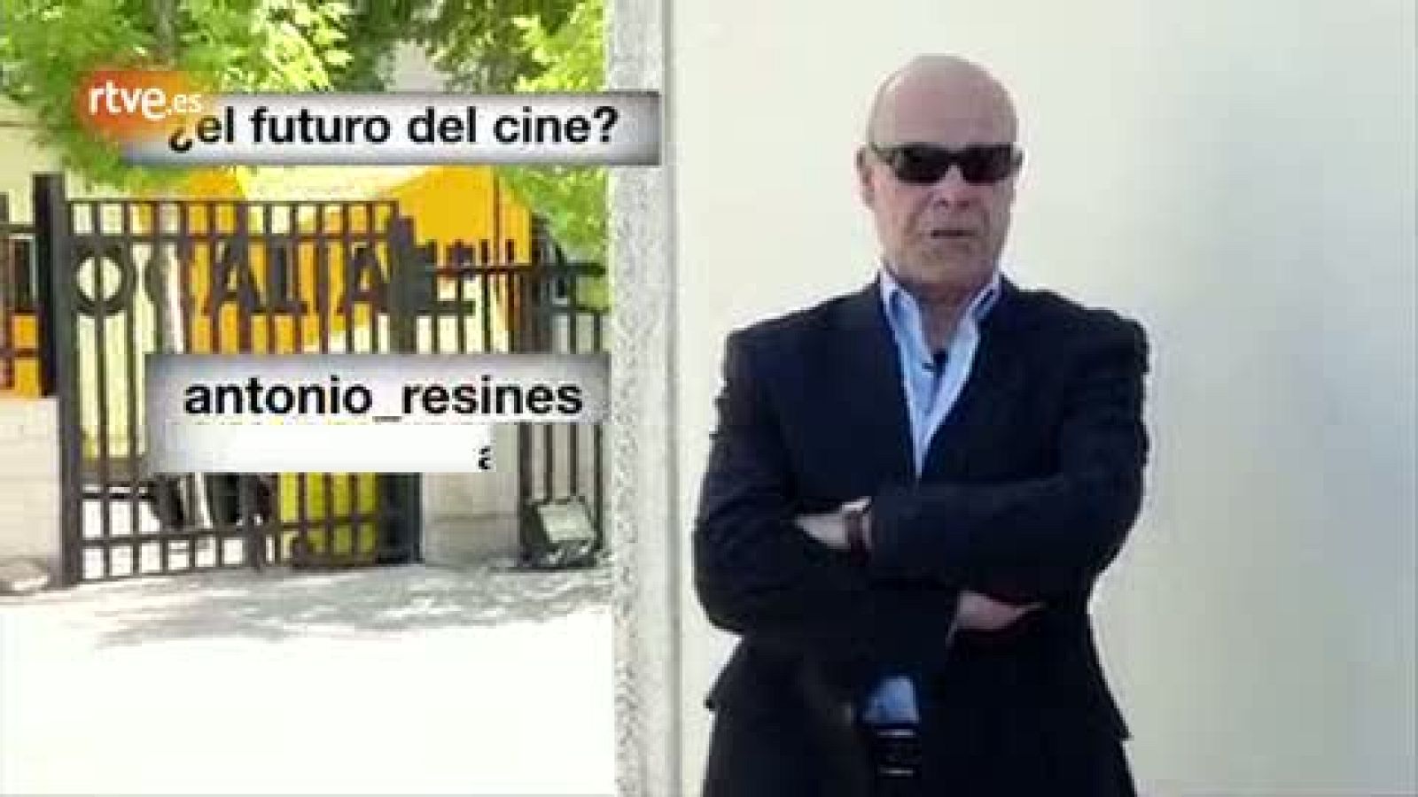 El actor Antonio Resines habla del futuro del cine con motivo del Festival de San Sebastián.