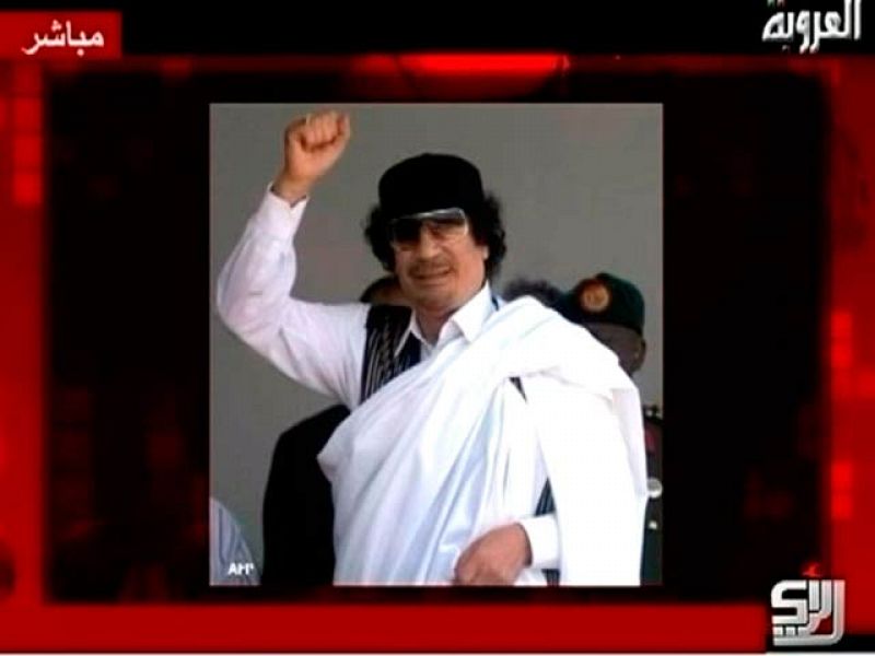 Muamar Gadafi ha hecho un llamamiento a sus seguidores para que destruyan a los rebeldes y purifiquen Trípoli.