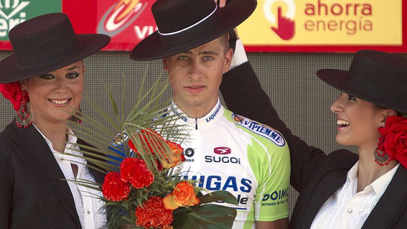 El corredor del Liquigas Peter Sagan ha ganado la sexta etapa de la Vuelta a España con final en Córdoba, gracias al gran trabajo de su equipo, el Liquigas.