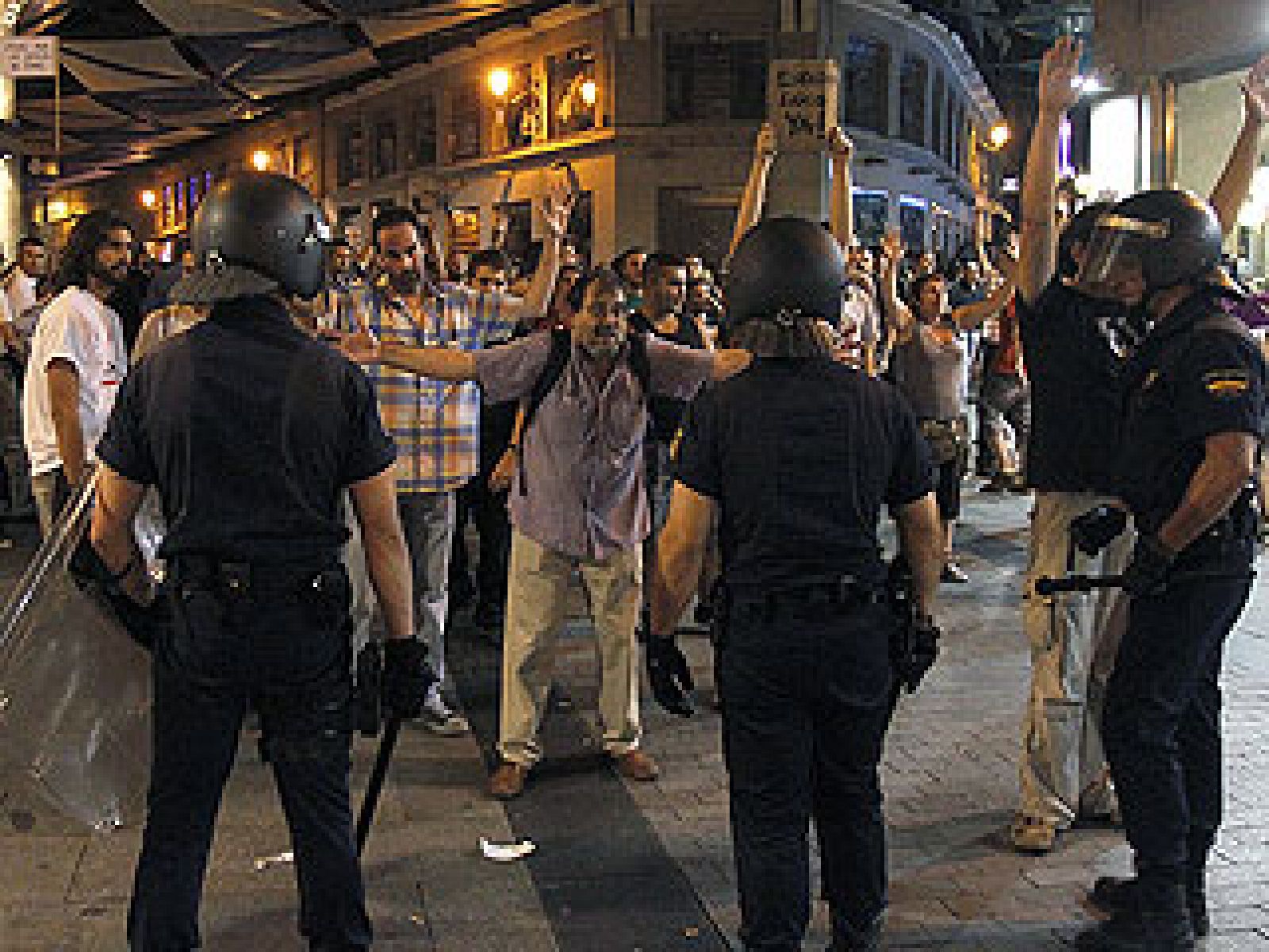  El Sindicato Profesional de Policía utiliza un vídeo para defender la actuación policial