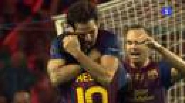 Champions League - Primer gol oficial culé de Cesc